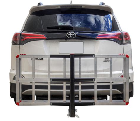 hitch mounted cargo carrier